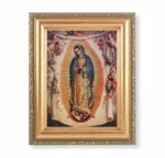 Our Lady of Guadalupe Antique Gold Framed Art