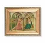 Holy Family Antique Gold Framed Art