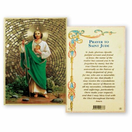 St. Jude Gold Foil Mosaic Plaque