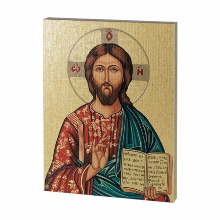 Christ the Teacher Textured Wood