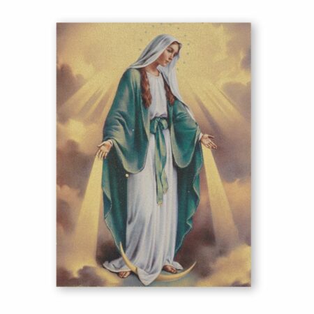 Our Lady of Grace Textured Wood