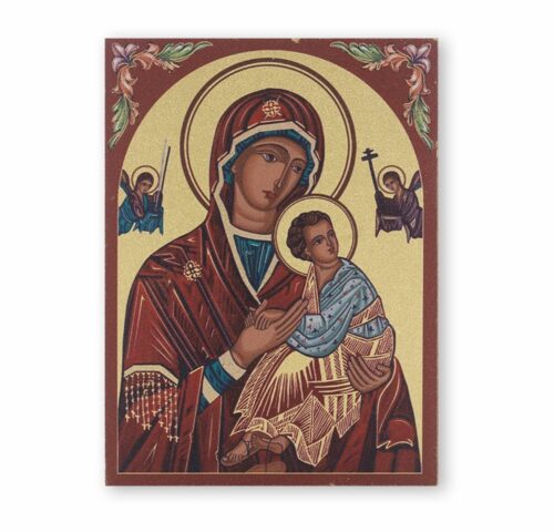 Our Lady of Passion Textured Wood