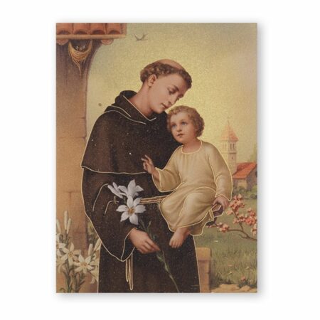 St. Anthony Textured Wood