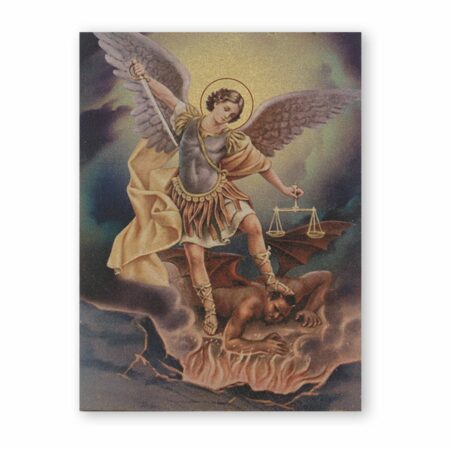 St. Michael Textured Wood