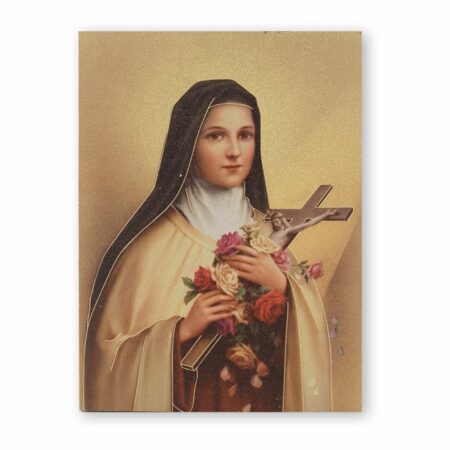 St. Therese Textured Wood