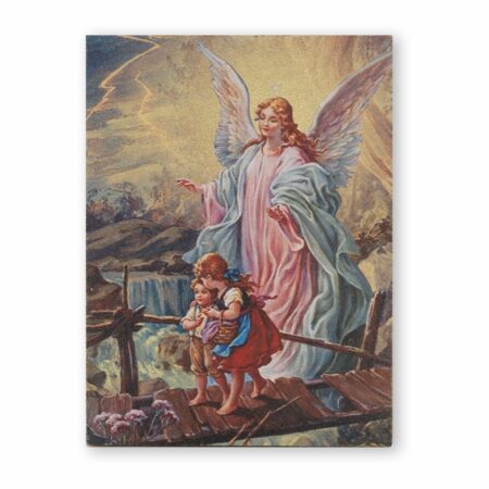 Guardian Angel Textured Wood