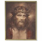 Ecce Homo Gold Framed Plaque Art