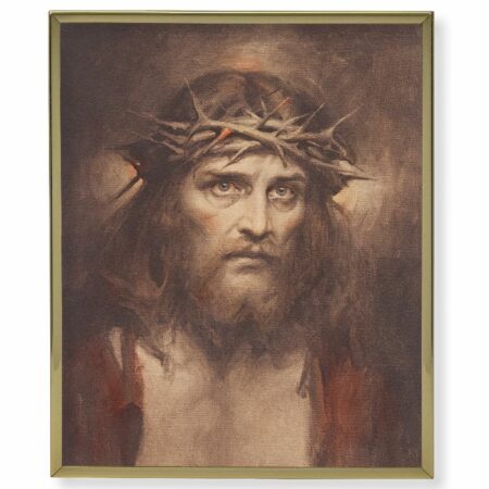 Ecce Homo Gold Framed Plaque Art