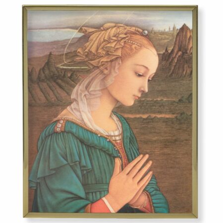 Madonna Gold Framed Plaque Art