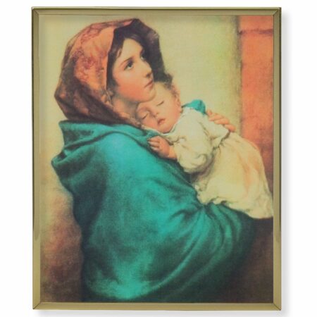Madonna of the Streets Gold Framed Plaque Art