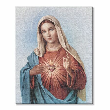 Immaculate Heart of Mary Canvas Print