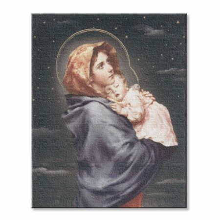Madonna of the Street Canvas Print