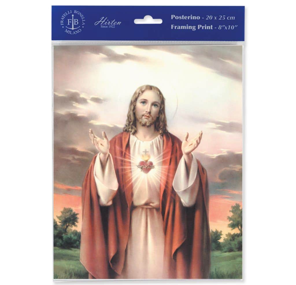 Sacred Heart of Jesus Print Buy Religious Catholic Store