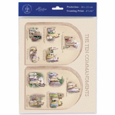 Ten Commandments Print