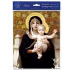 Madonna of the Lilies Print