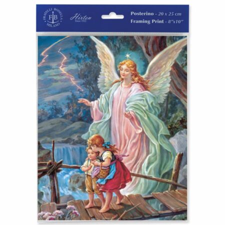 Guardian Angel Crossing the Bridge Print