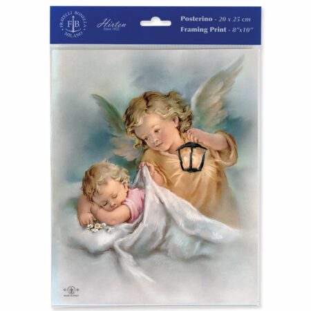 Guardian Angel with Lantern Print