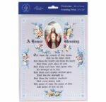 House Blessing - Sacred Heart of Jesus Print