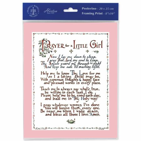 Prayers for a Little Girl Print