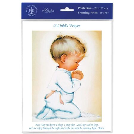 Praying Boy Print