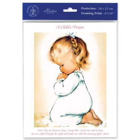 Praying Girl Print
