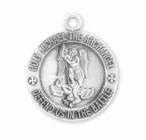 Saint Michael Sterling Silver EMT Medal - Image 3