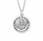 Saint Michael Sterling Silver EMT Medal