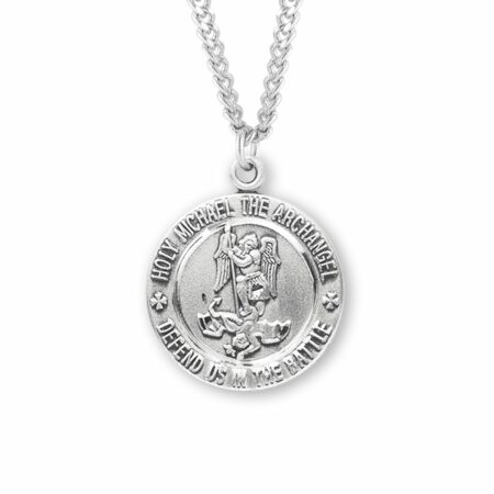 Saint Michael Sterling Silver EMT Medal