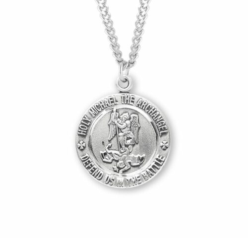 Saint Michael Sterling Silver EMT Medal