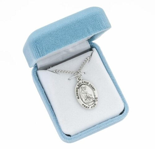 Blessed Solanus Casey Oval Sterling Silver Medal - Image 4