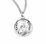Patron Saint Sophia Round Sterling Silver Medal