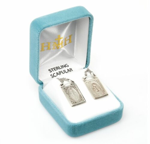 Sterling Silver Two Piece Miraculous Medals - Image 4