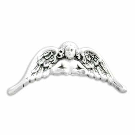 Sterling Silver Angel with Wings Lapel Pin