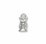 Sterling Silver Chalice Lapel Pin