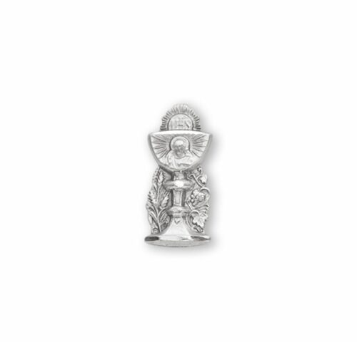 Sterling Silver Chalice Lapel Pin