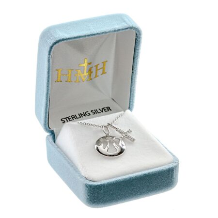 Guardian Angel Sterling Silver Medal