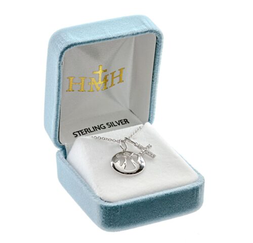 Guardian Angel Sterling Silver Medal