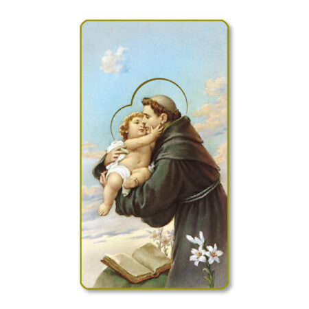 Saint Anthony Paper Holy Card - 100 Pack