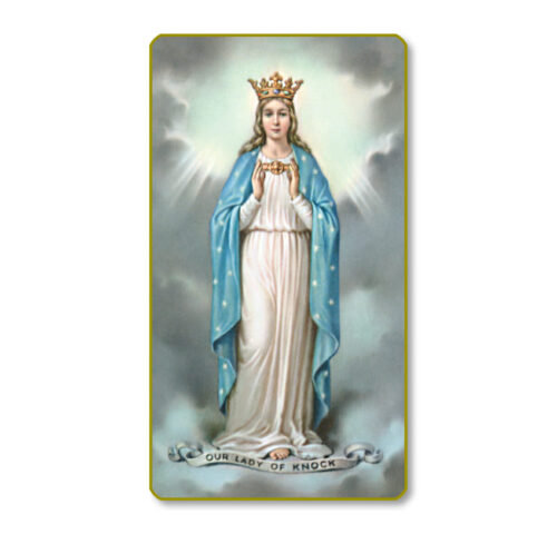 Our Lady of Knock Paper Holy Card - 100 Pack
