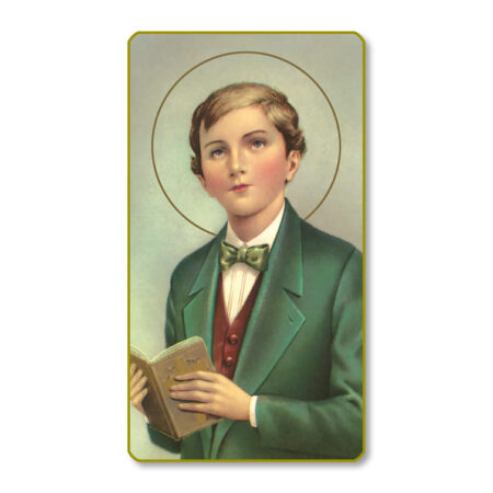 Saint Dominic Savio Paper Holy Card - 100 Pack