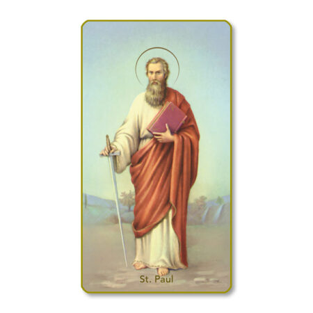 Saint Paul Paper Holy Card - 100 Pack