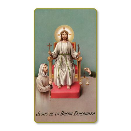 Jesus De La Buena Esperanza Paper Holy Card - 100 Pack