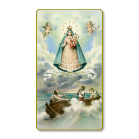 Nuestra Senora Caridad Del Cobre Paper Holy Card - 100 Pack
