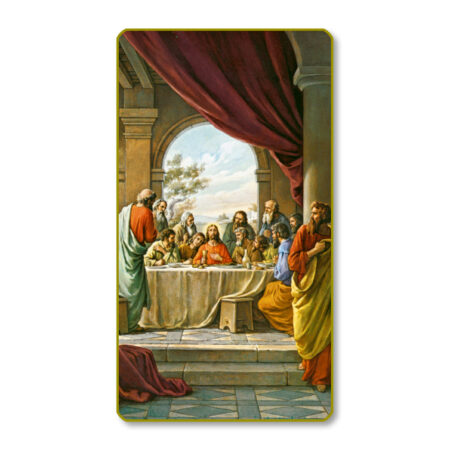 The Last Supper Paper Holy Card - 100 Pack