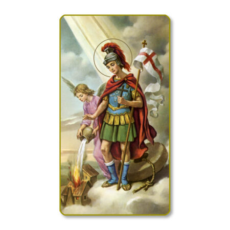 Saint Florian Paper Holy Card - 100 Pack