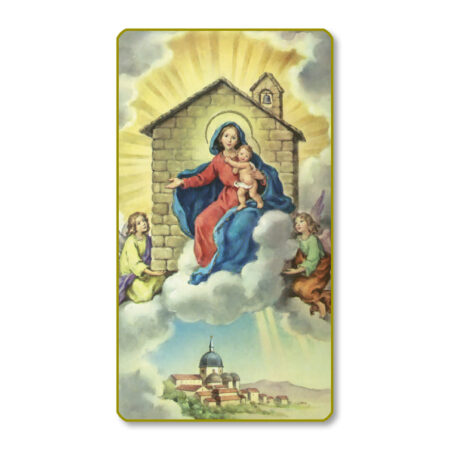 Nuestra Senora De Loreto Paper Holy Card - 100 Pack