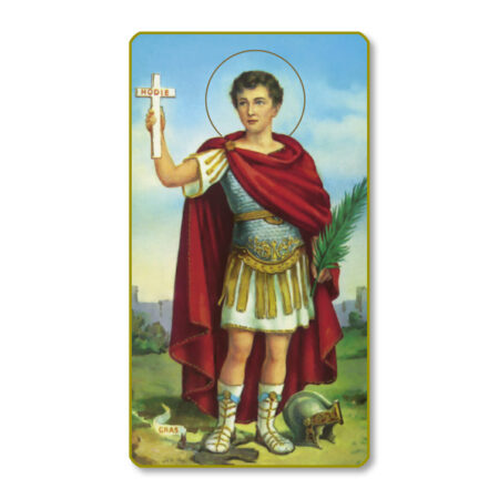 San Expedito Paper Holy Card - 100 Pack