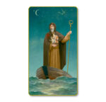 Saint Brendan Paper Holy Card - 100 Pack