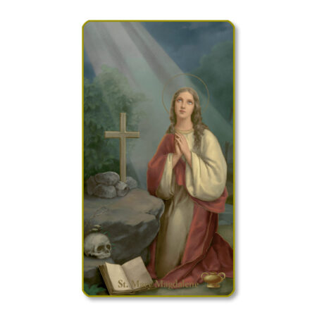 Saint Mary Magdalene Paper Holy Card - 100 Pack