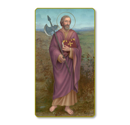 Saint Mattia Paper Holy Card - 100 Pack